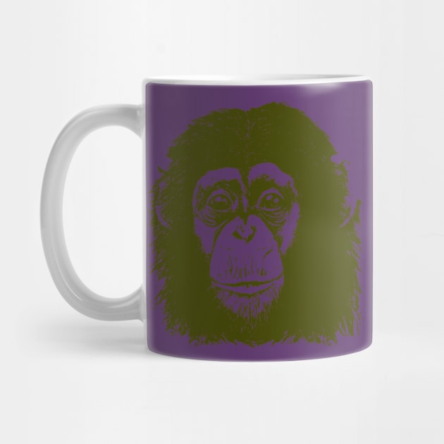 Olive Chimp face by ToddPierce